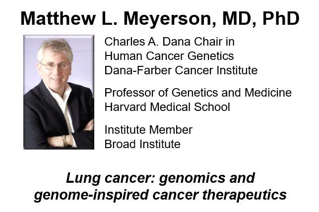 Matthew L. Meyerson, MD, PhD 100924 flyer